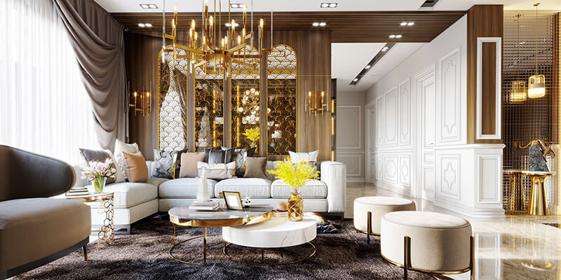 Mẫu nhà phong cách luxury
